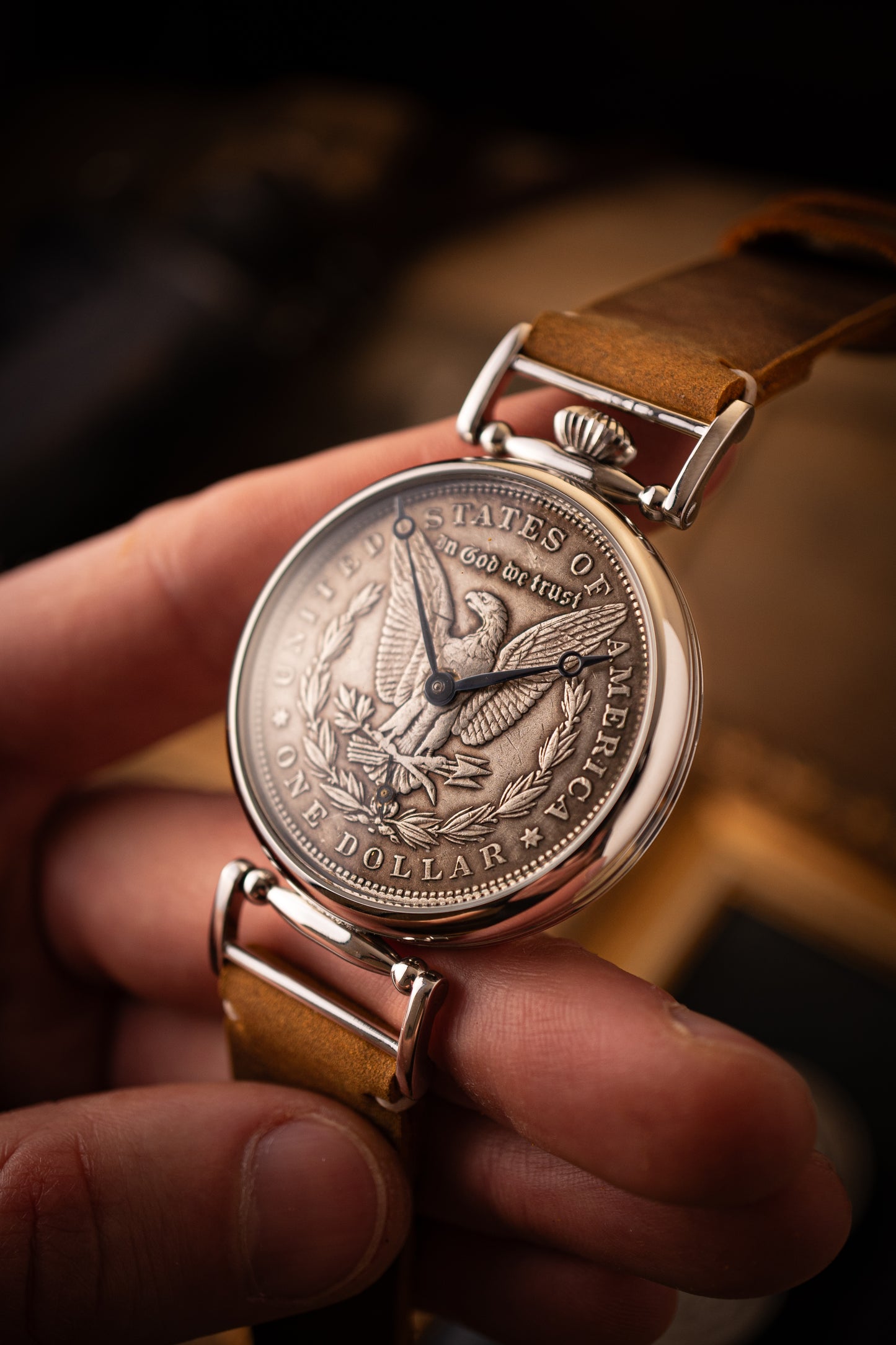 VINTAGE WATCH "In God We Trust" 1980s