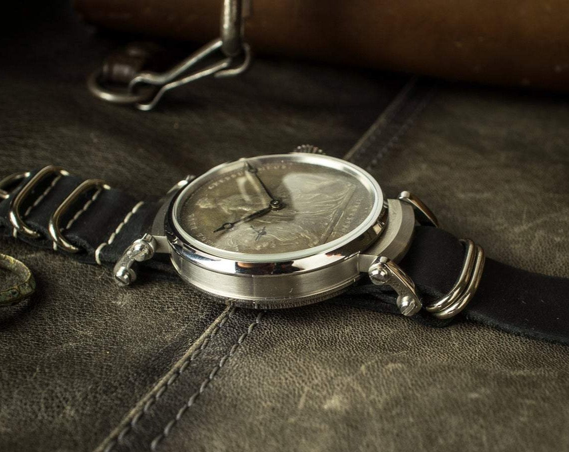 Exclusive Marriage watch, "Una and Lion" vintage movement