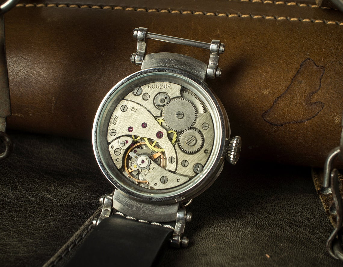 Exclusive Marriage watch, "Una and Lion" vintage movement