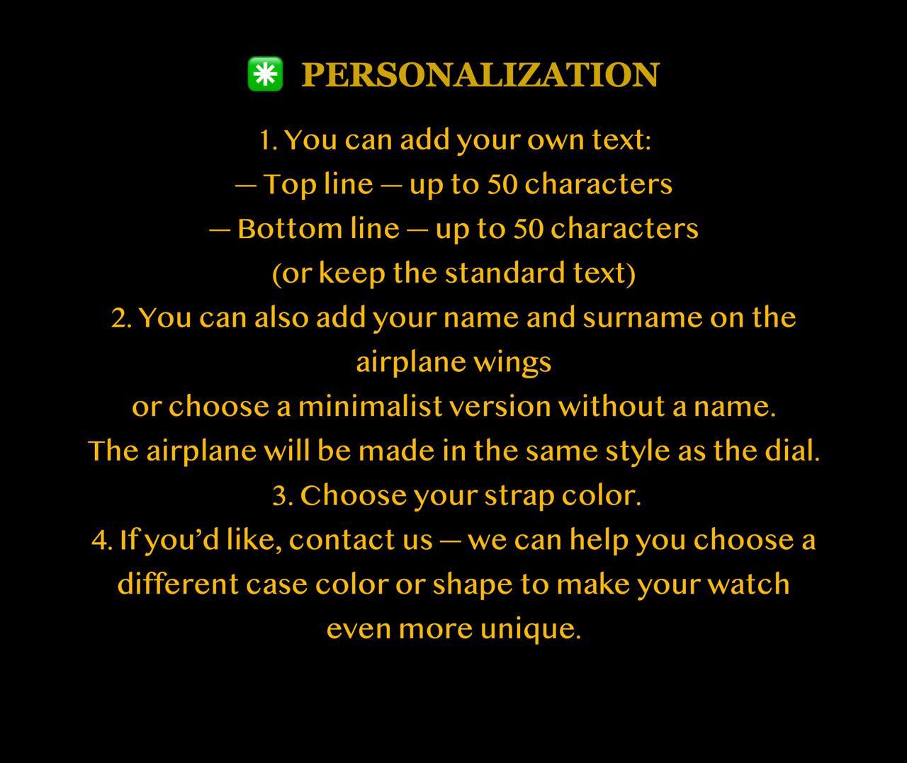 Personalized watch “Wings of Honor”, mechanical skeleton watch