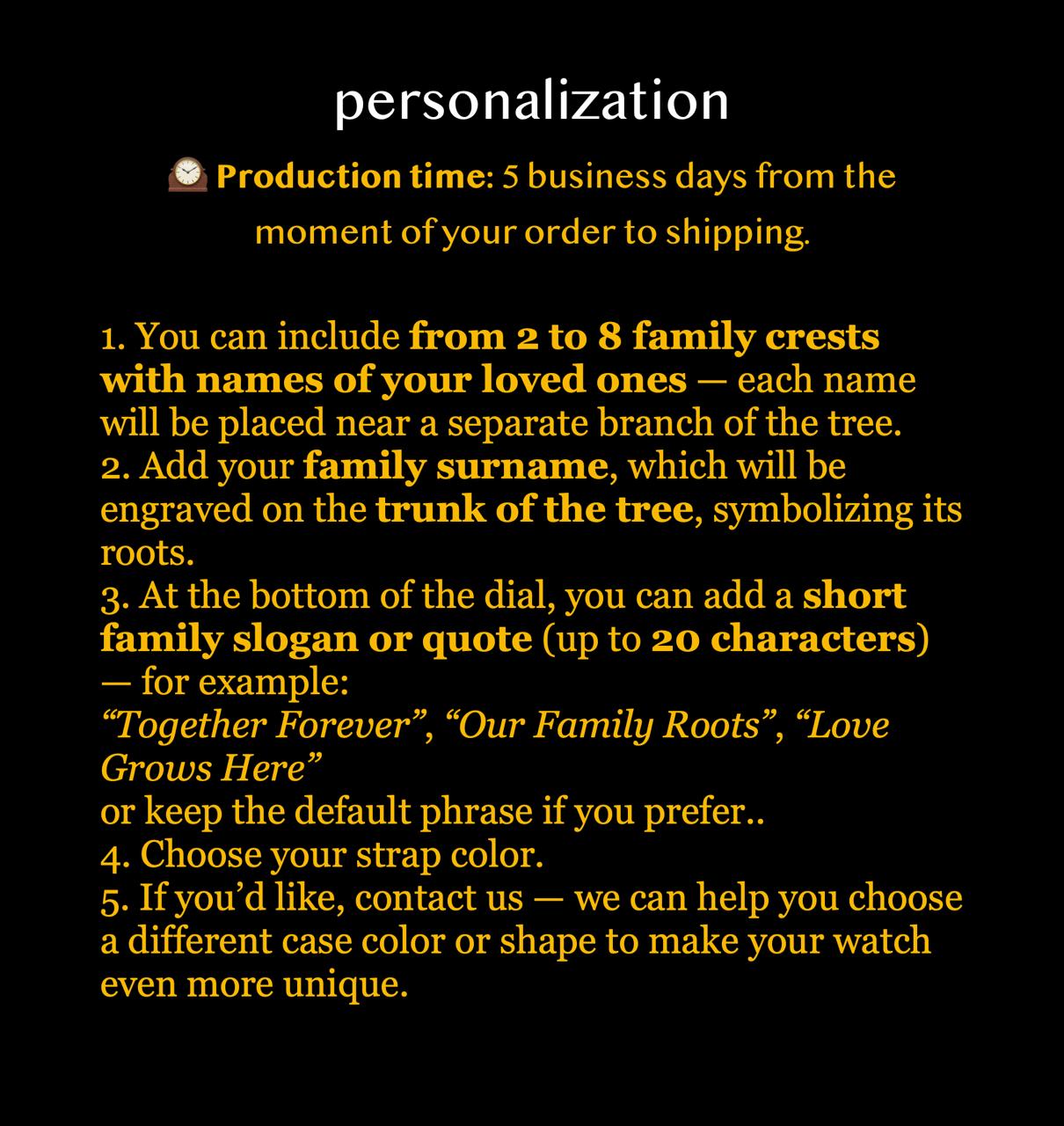 Personalized watch ““Tree of Life”, mechanical skeleton watch
