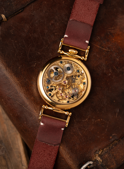 CROSS OF LEGACY – Handmade Skeleton Watch