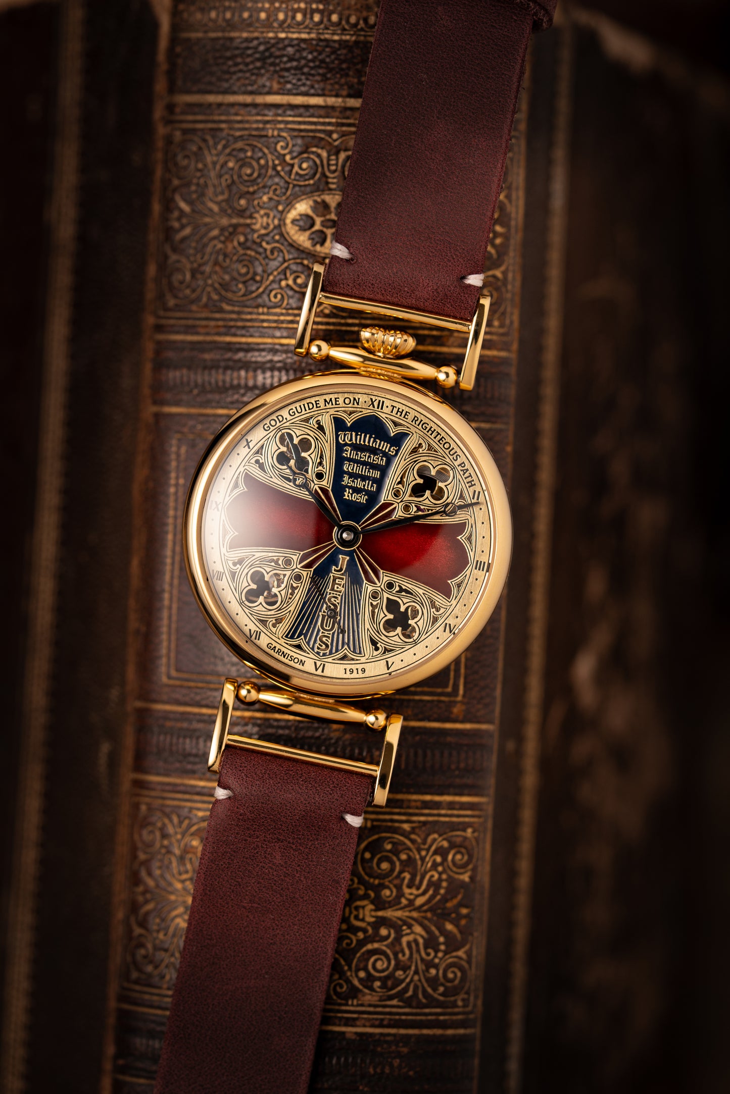 CROSS OF LEGACY – Handmade Skeleton Watch