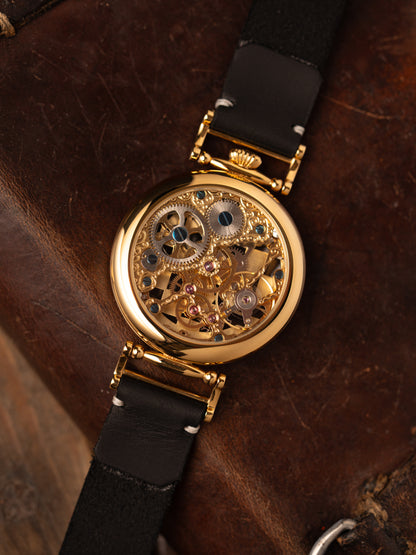 KINGS GAMBIT – Handmade Skeleton Chess Watch