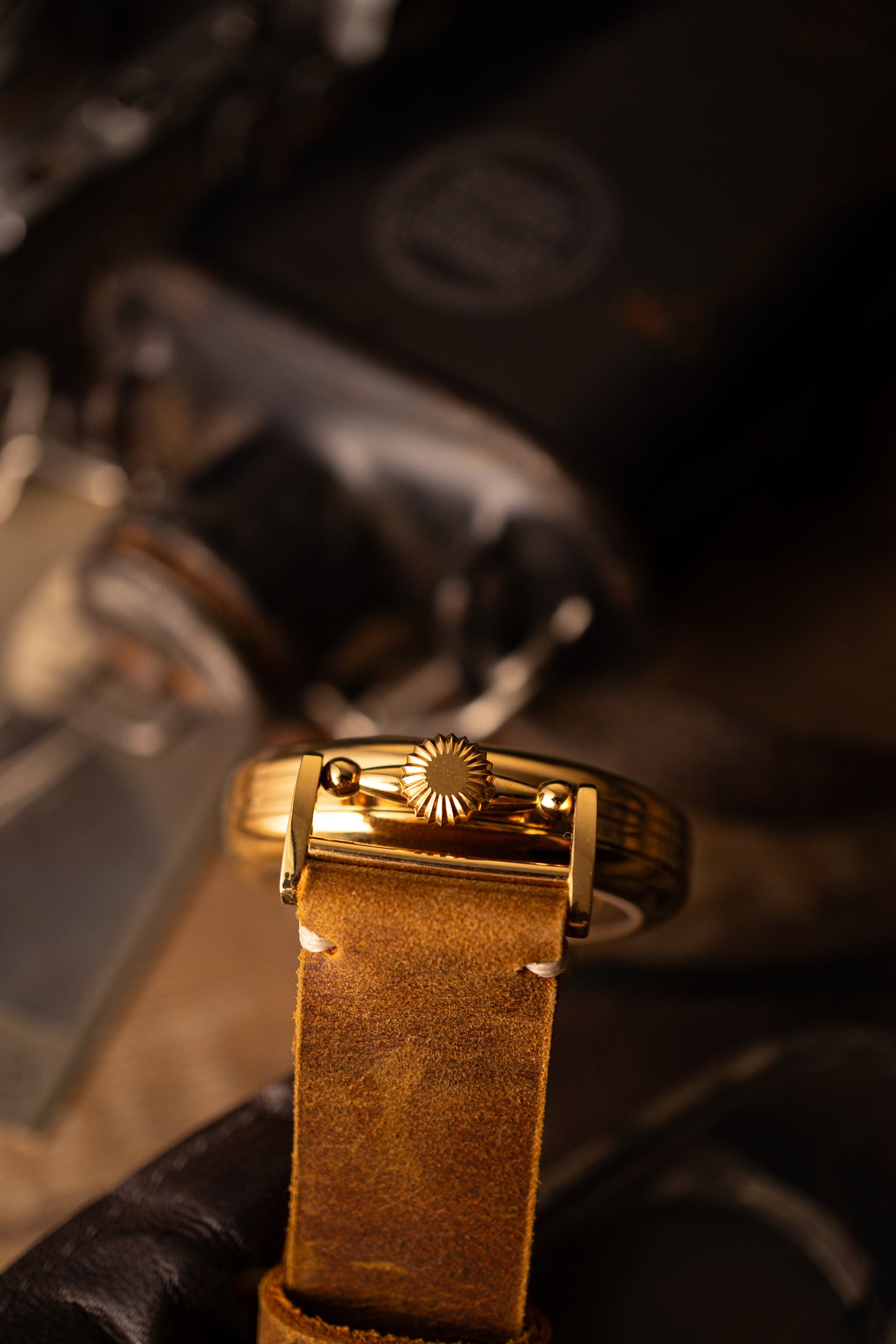Personalized watch “Wings of Honor”, mechanical skeleton watch