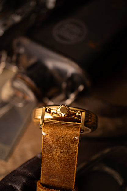 Personalized watch “Wings of Honor”, mechanical skeleton watch