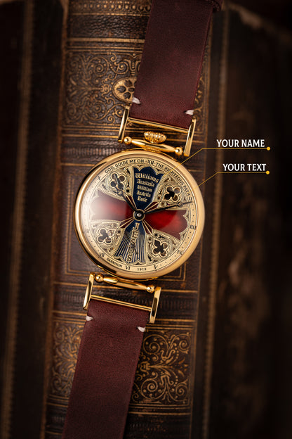 CROSS OF LEGACY – Handmade Skeleton Watch
