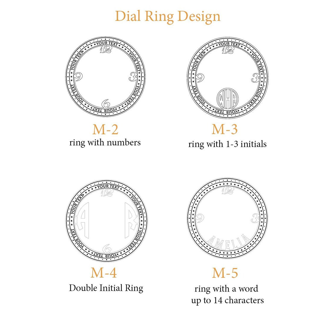 Personalized watch, mechanical watch